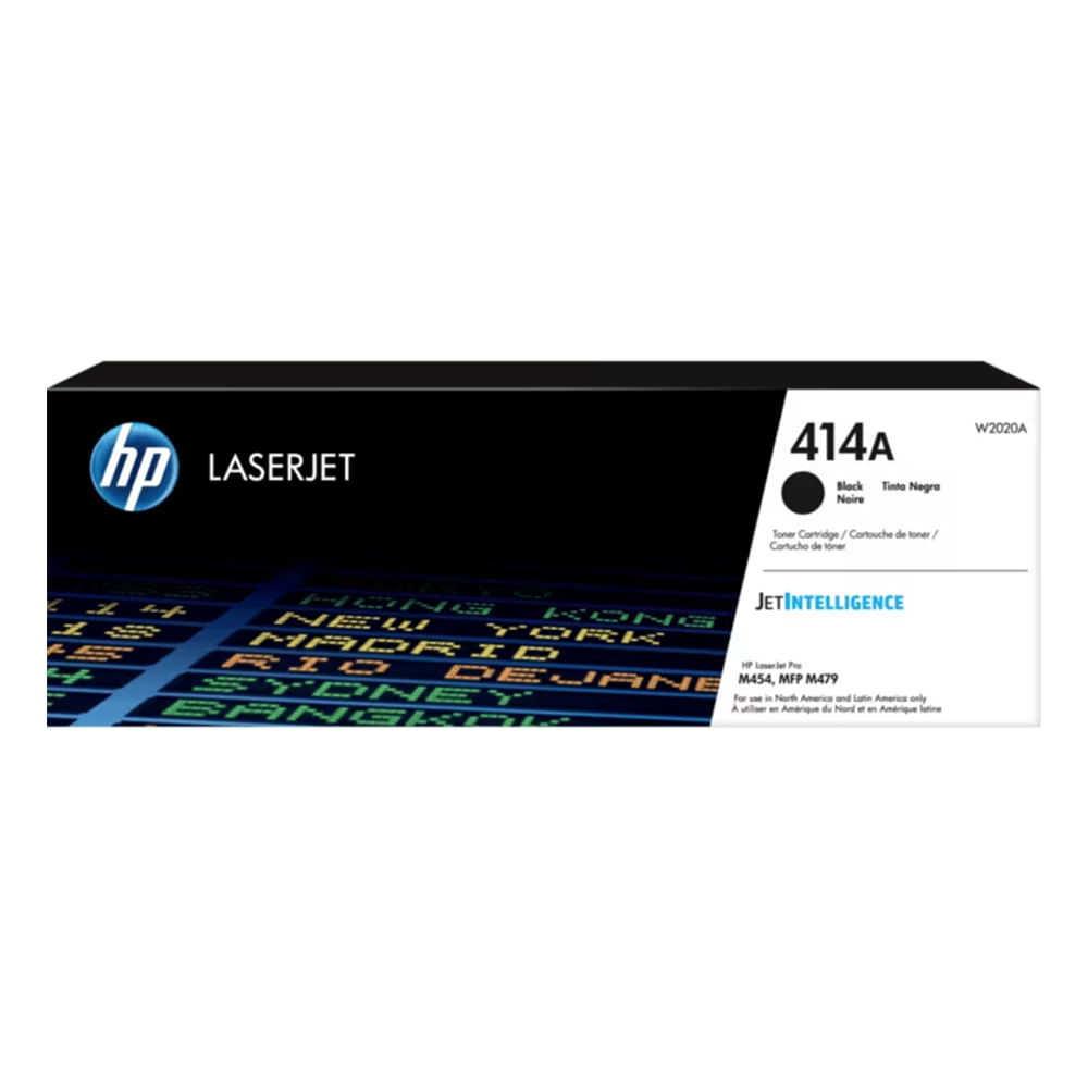 Toner HP 414A Negro Original - Alto Rendimiento hasta 2,400 Páginas para Impresoras HP