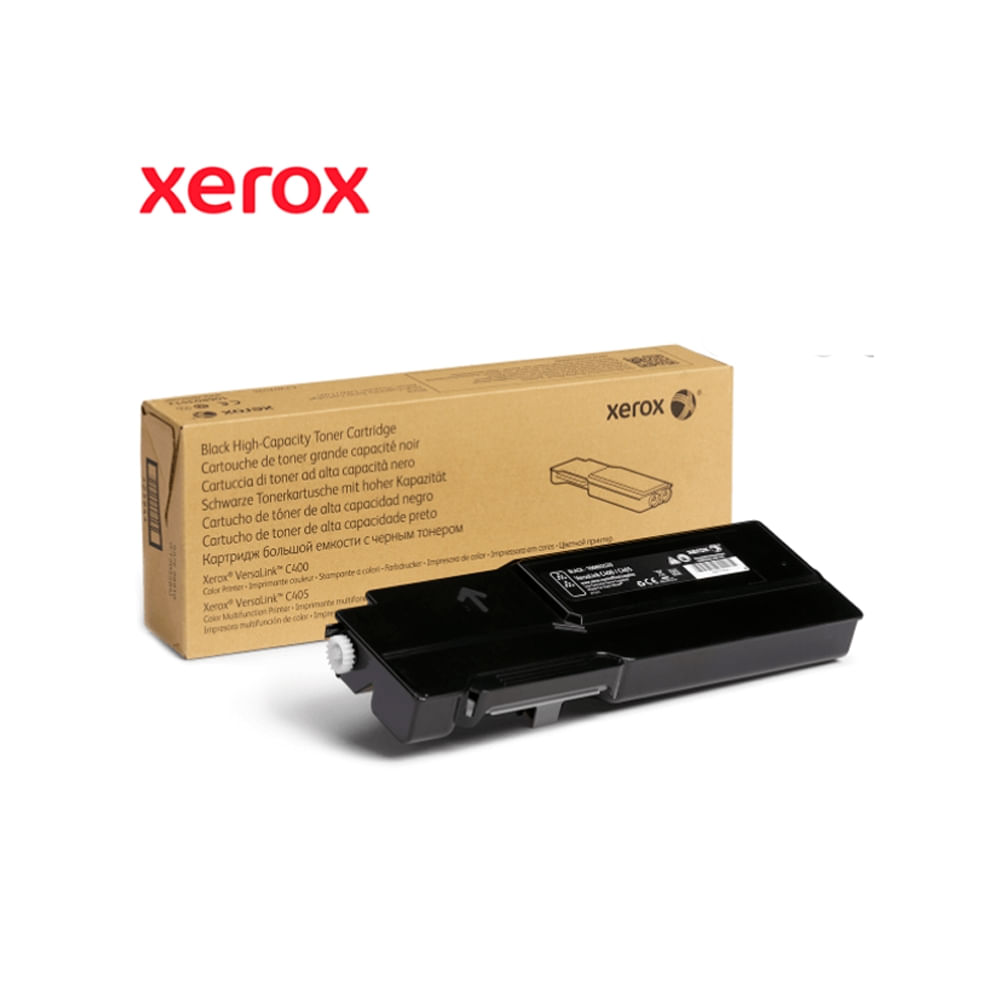 Toner Xerox 106R03520 Negro para Impresoras C400/C405 – Alta calidad y rendimiento optimal