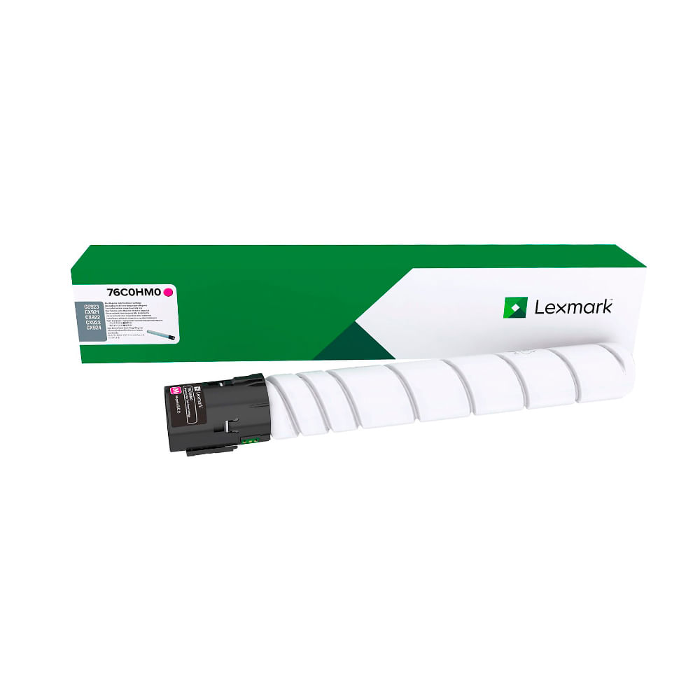 Tóner Magenta Lexmark 76C0HM0 de Alta Capacidad (34K) - Impresiones de Calidad Superior