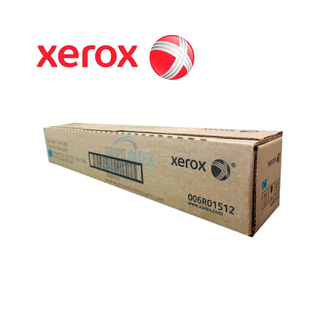 Tóner Xerox 006R01512 para WC 7830 - Cian, Alta Calidad y Rendimiento Óptimo en Impresiones
