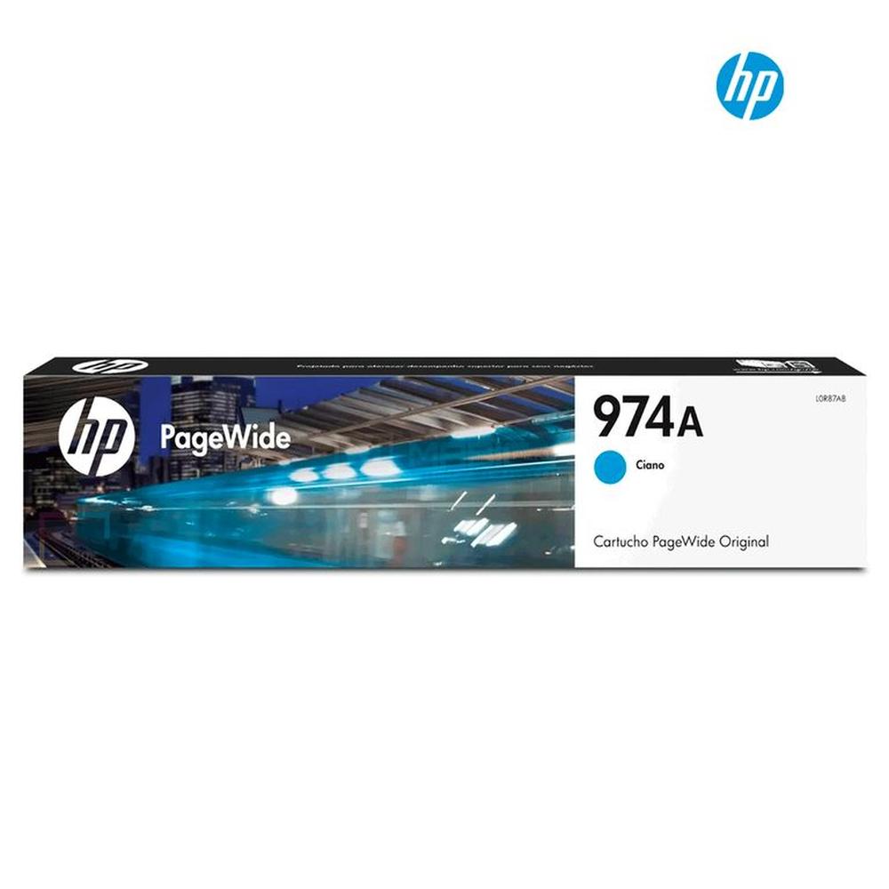 Tinta HP 974 Cyan - 3,000 Páginas de Alta Calidad para Impresoras HP