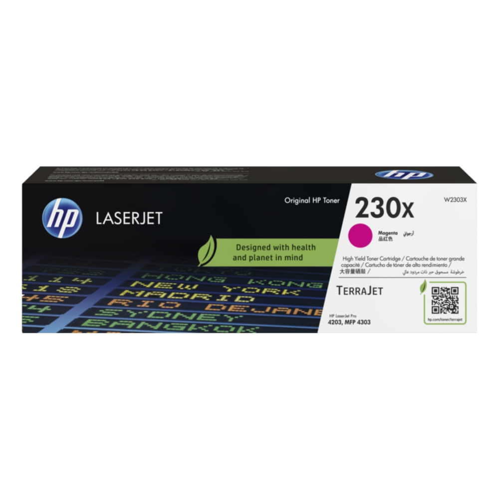 Toner HP 230X Original Magenta - Alta capacidad de 5500 páginas, ideal para impresoras HP