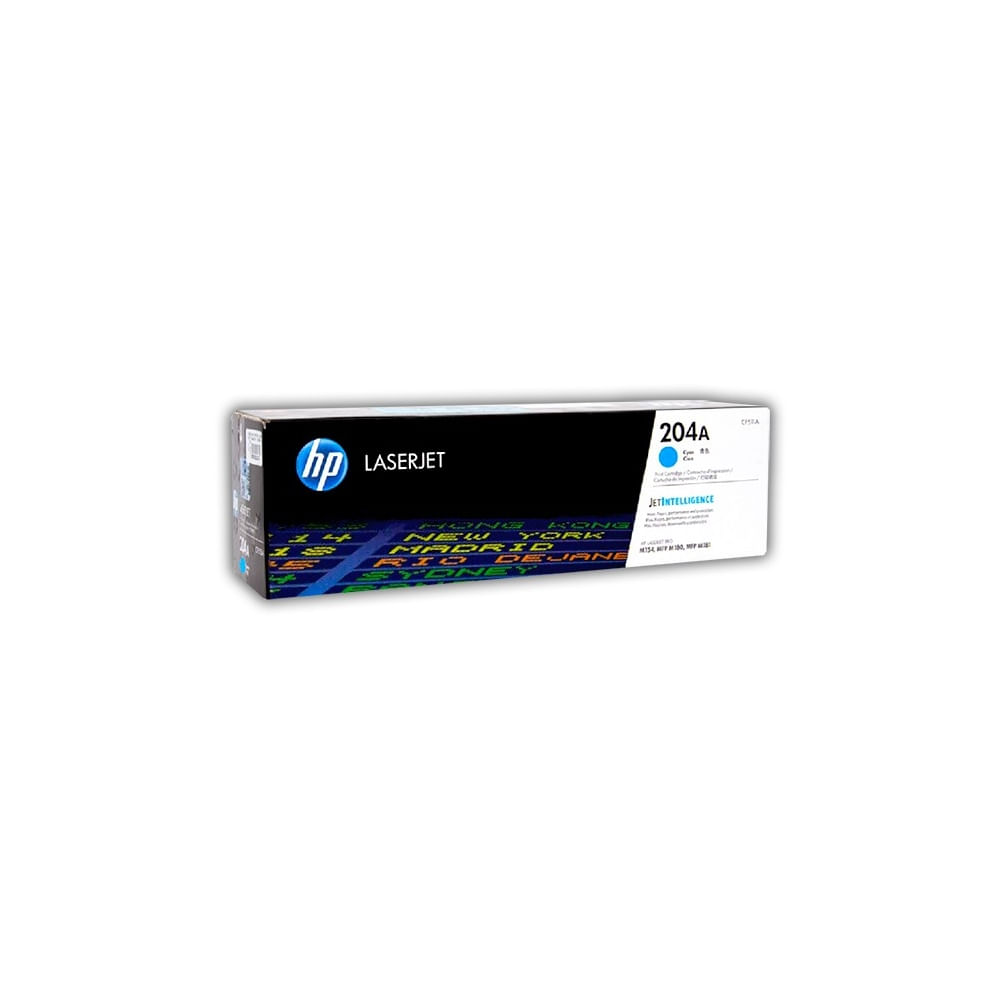 Toner HP 204A Cian Original - 900 Páginas de Alta Calidad y Rendimiento para Impresoras HP
