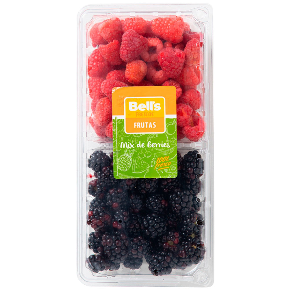 Mix Blueberries Zarzamora BELL'S Bandeja 340g