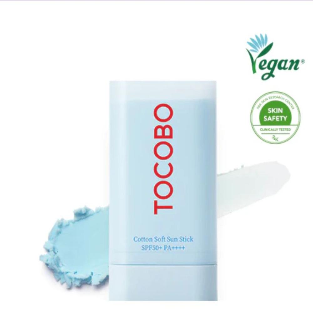 SET TOCOBO COTTON SOFT SUN STICK SPF50+ PA++++ ALOE VERA