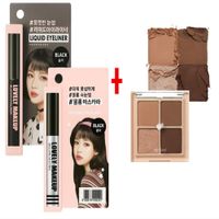 PACK DELINEADOR & VOLUME MASCARA BLACK + ROM&ND 03 DRY RAGRAS