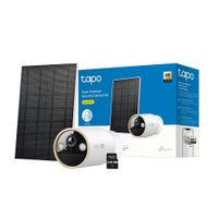 Cámara Tapo C460 KIT 4K Audio Bidireccional Zoom 18X Panel Solar 128GB