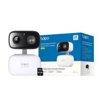 Cámara Vigilancia Tapo C216 2K 360 Vision Noche Exterior Alarma 64GB