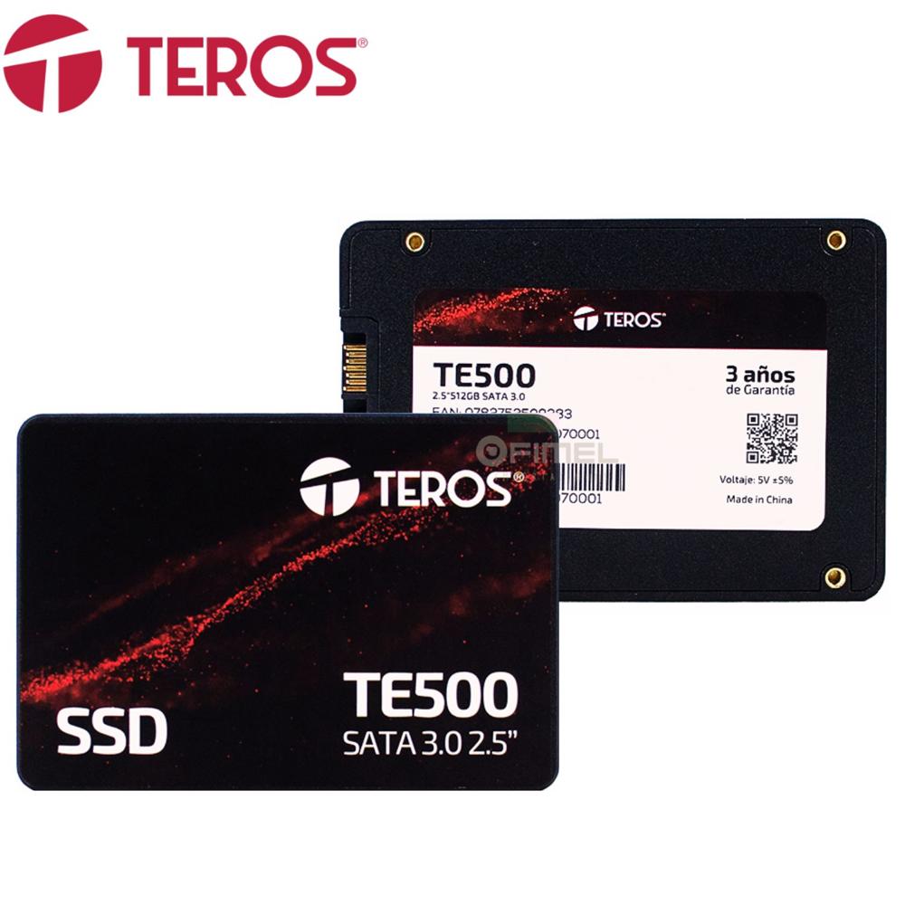 Disco sólido (SSD) TEROS TE500 (STE500S/512G) 512GB Negro