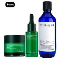 SET PYUNKANG YUL ULTIMATE CALMING SOLUTION AMPOULE + CREAM + ESSENCE TONER