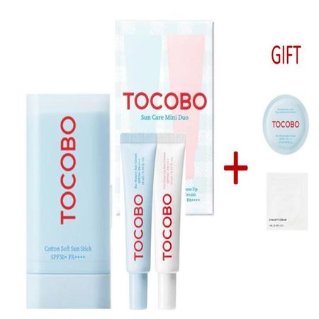 SET TOCOBO COTTON SOFT SUN STICK SPF50+ PA++++