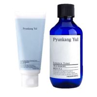 PYUNKANG YUL ESSENCE TONER + LOW PH PORE DEEP  CLEANSING FOAM