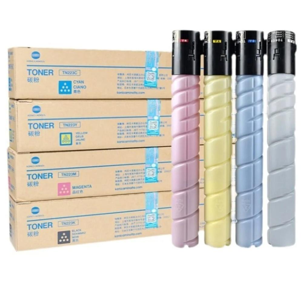Toner Konica Minolta TN-223 Negro, Cian, Magenta, Amarillo