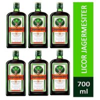 Licor Jagermeister 700ml - 6 UND