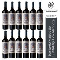 Vino Sombrero Malbec 750ml - 12 UND