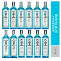 GIN BOMBAY SAPPHIRE 1L - 12 UND