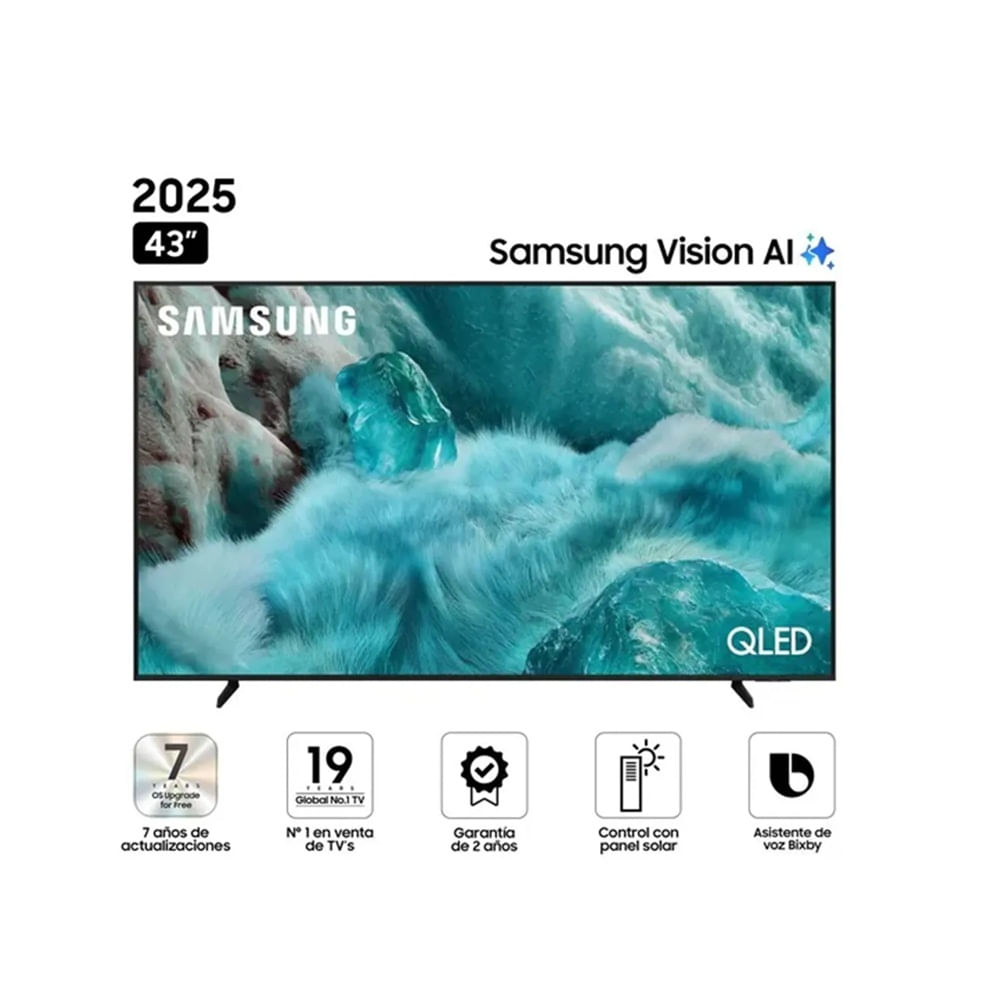 Televisor Smart Tv Qled 4K UHD Samsung QN43Q7FAAGXPE 43""