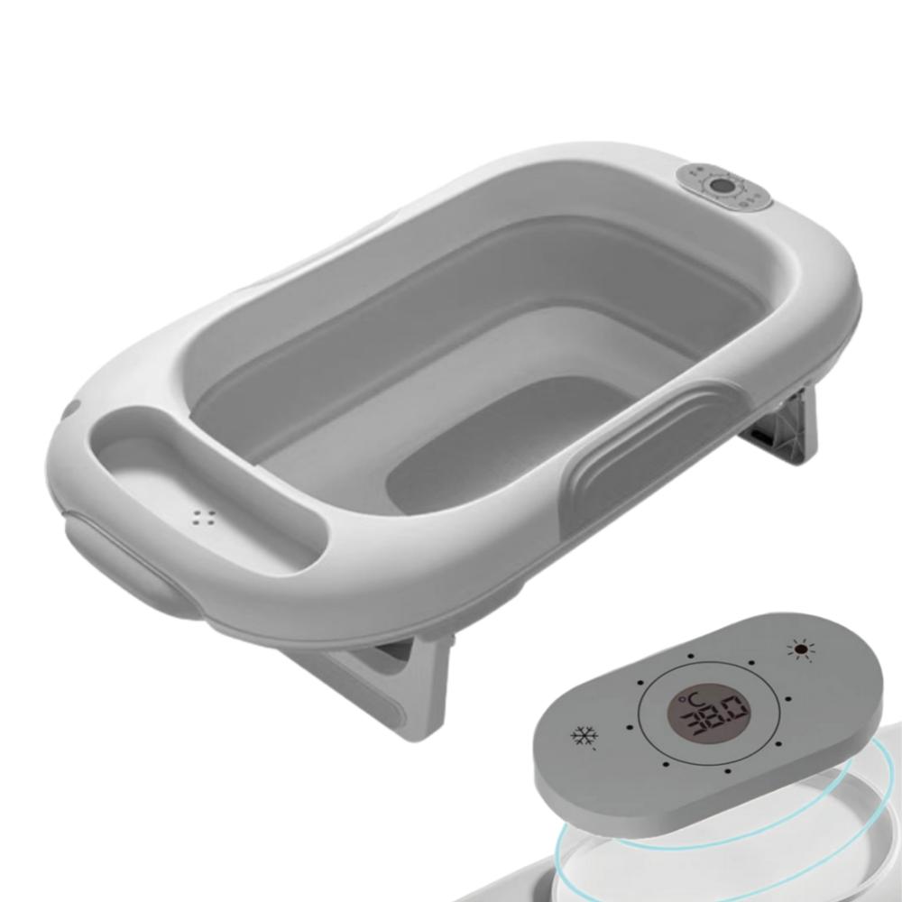 Tina de baño atlantic baby cam gris