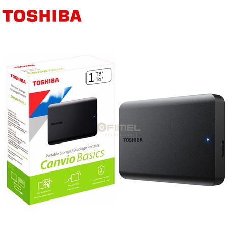 Disco Externo TOSHIBA Canvio Basic 1TB Negro USB 3.0