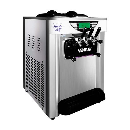 Máquina de Helado Ventus Soft VSP30S Gris Industrial 30L
