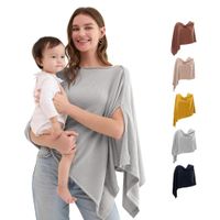 FUNDA DE LACTANCIA TRANSPIRABLE MOMCOZY | TALLA ÚNICA - GRIS