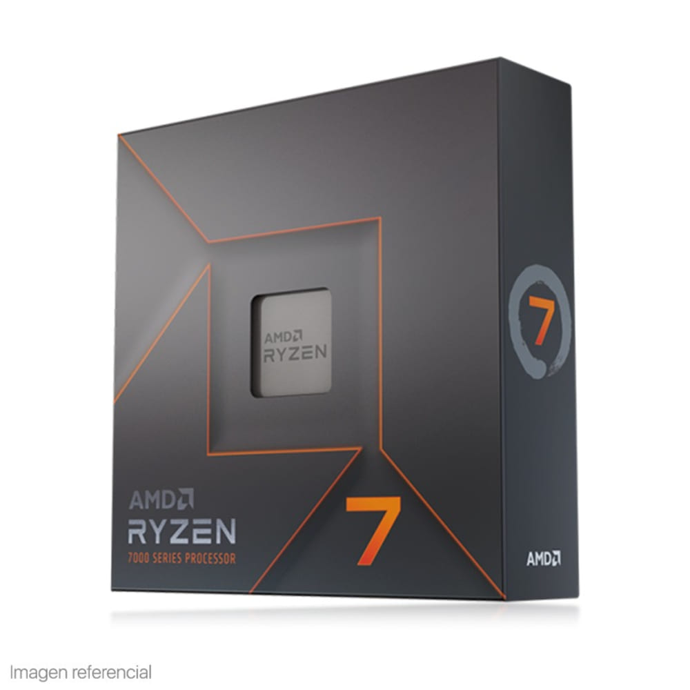 Procesador AMD Ryzen 7 7700X 4.5/5.4GHz, 32MB L3, 8-Core, AM5