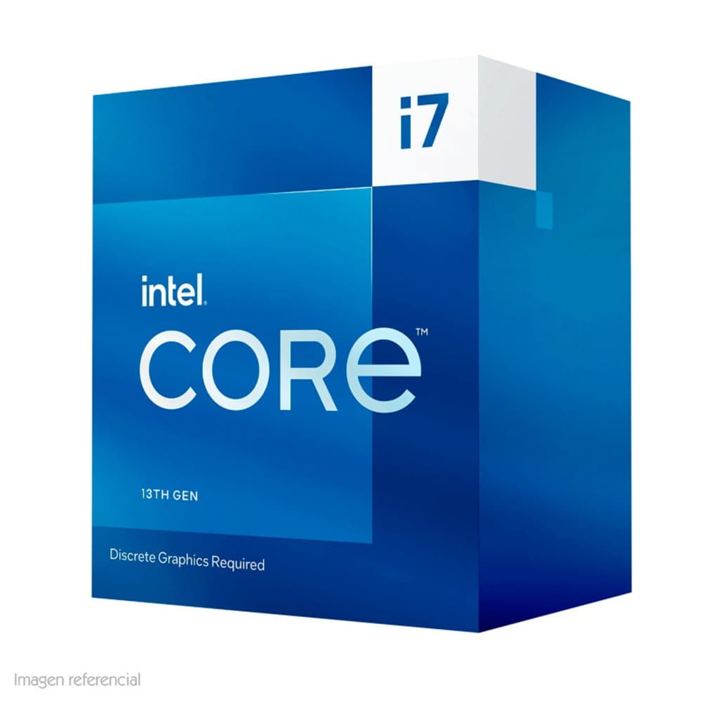 Procesador Intel Core i7-13700F 2.10/5.20GHz 30MB SmartCaché LGA1700
