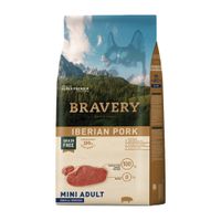 Alimento para Perros Pequeños Adulto Bravery Cerdo Ibérico 7Kg