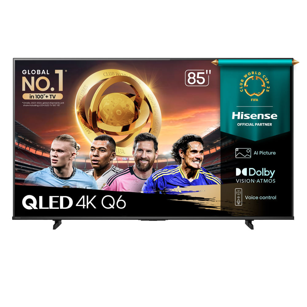 Televisor Hisense 85"" 85Q6QV QLED UHD 4K