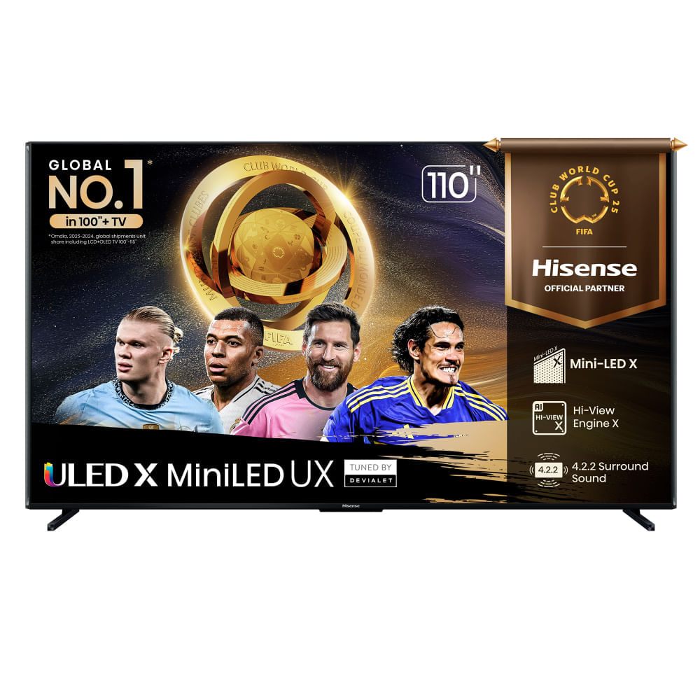 Televisor Hisense110" 110UX ULED MINILED UHD 4K