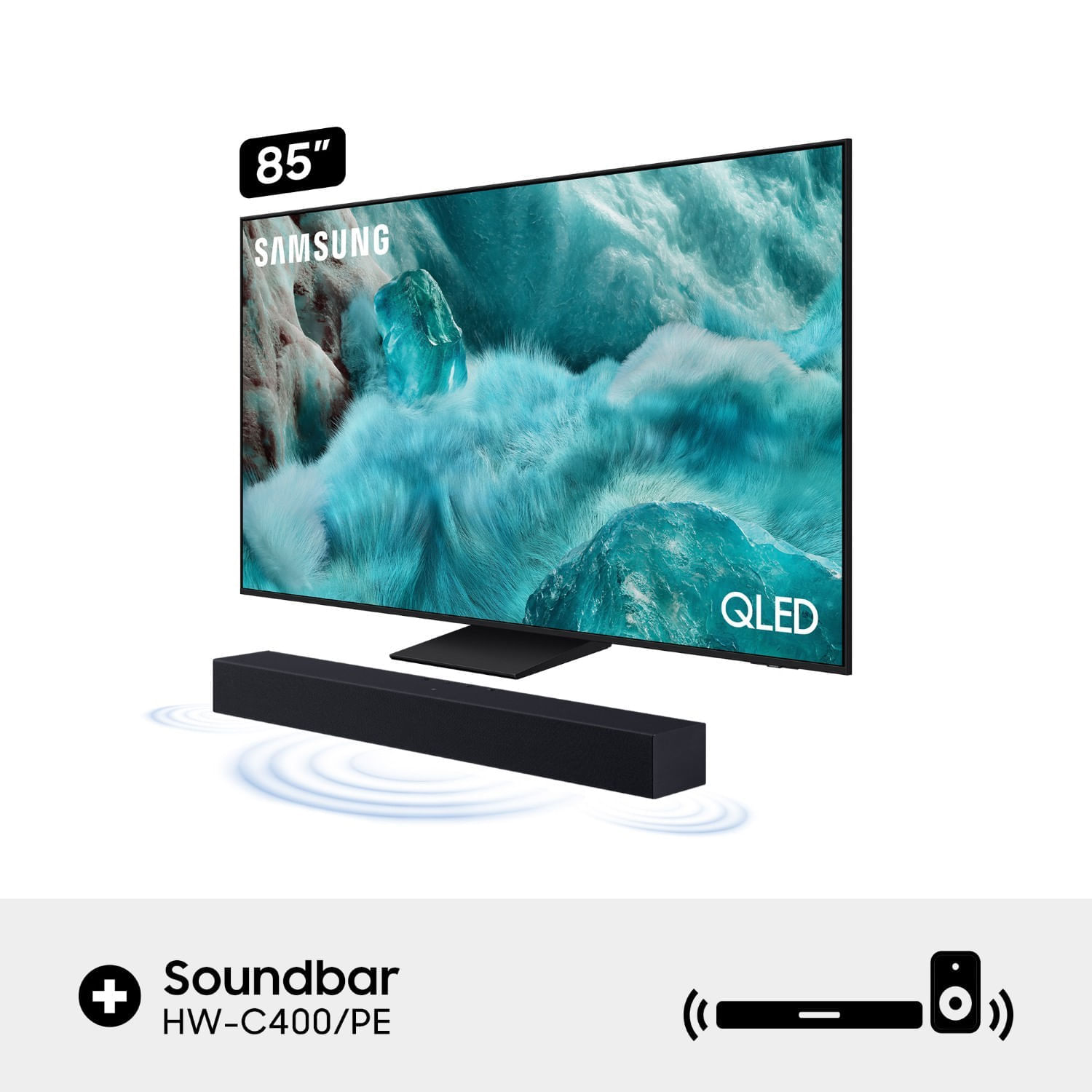 Televisor Samsung 85" F-QN85Q7F5A-01 QLED Tizen 8.0 UHD 4K