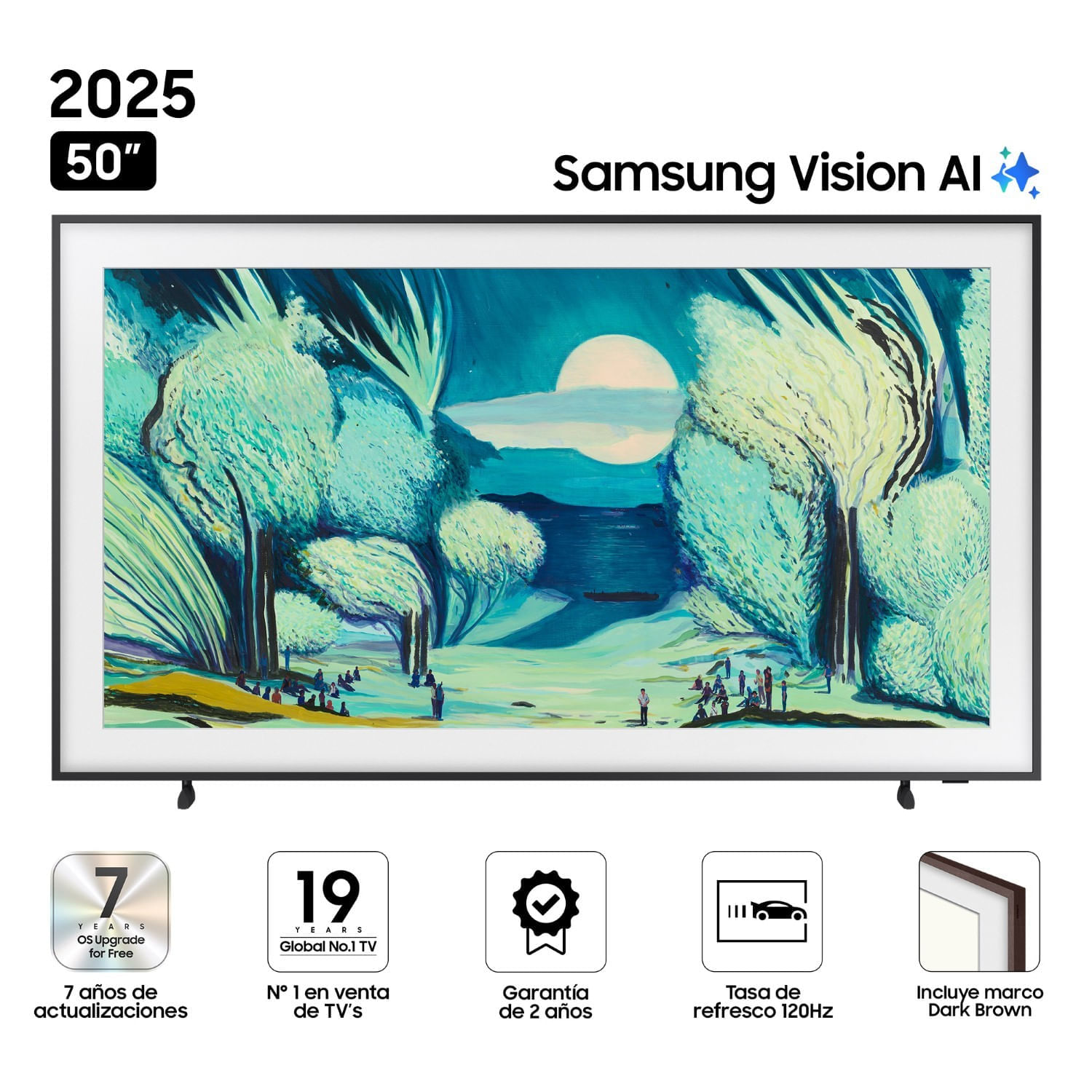 Televisor Samsung 50" F-QN50LS03F-01 QLED Tizen 8.0 UHD 4K