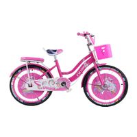 Bicicleta Para Niña Infantil Sonido Luz Aro 20 Fucsia 2147