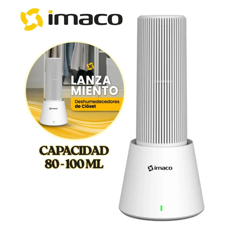 Mini deshumedecedor Portátil de closet Imaco DHM20