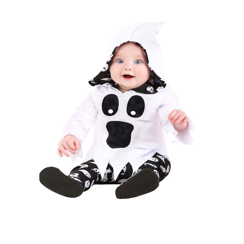 HALLOWEEN Disfraz de fantasma infantil de poliester 1 modelo B