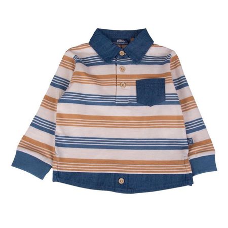PVB618-25CRU Polo Bebe Niño Pillin 12M Crudo