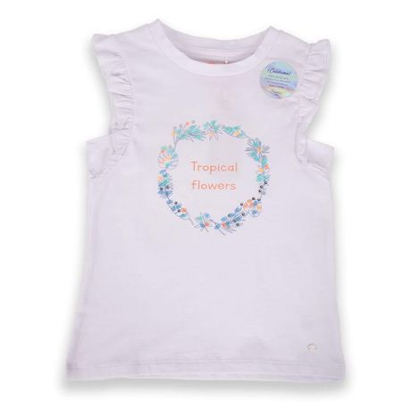 Polo Niña PVA664-24BCO 4 Blanco