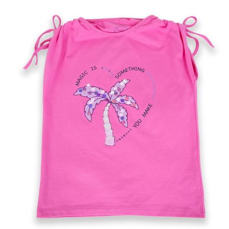 Polo Niña PVA666-24FUC 2 Fucsia