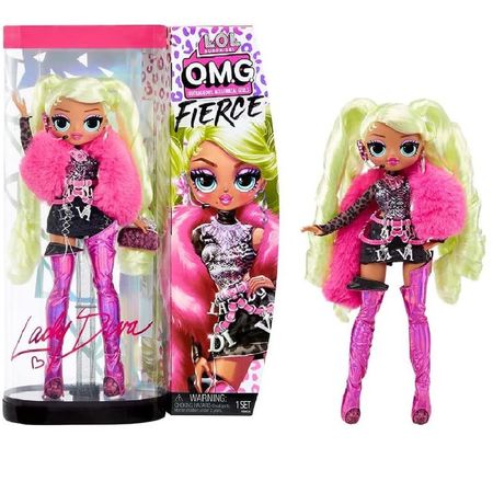 Muñeca LOL Surprise 707 OMG Fierce ­Lady Diva dorado