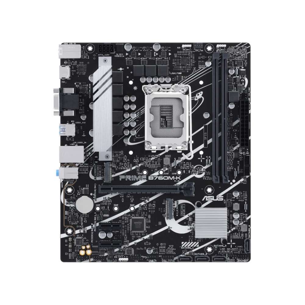 Motherboard ASUS PRIME B760M-K, Chipset Intel B760, LGA1700, micro-ATX