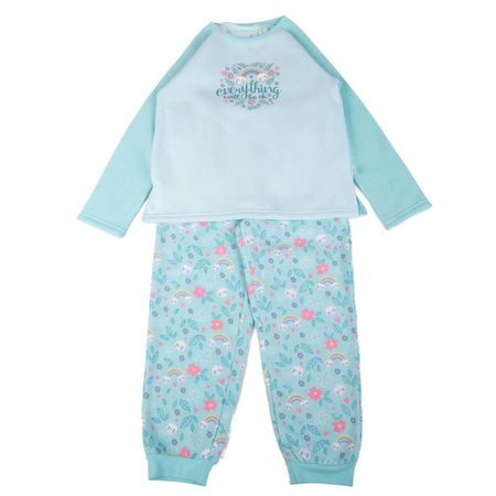 Pijama Niña PILLIN PVB406-25AQU 6 Aqua