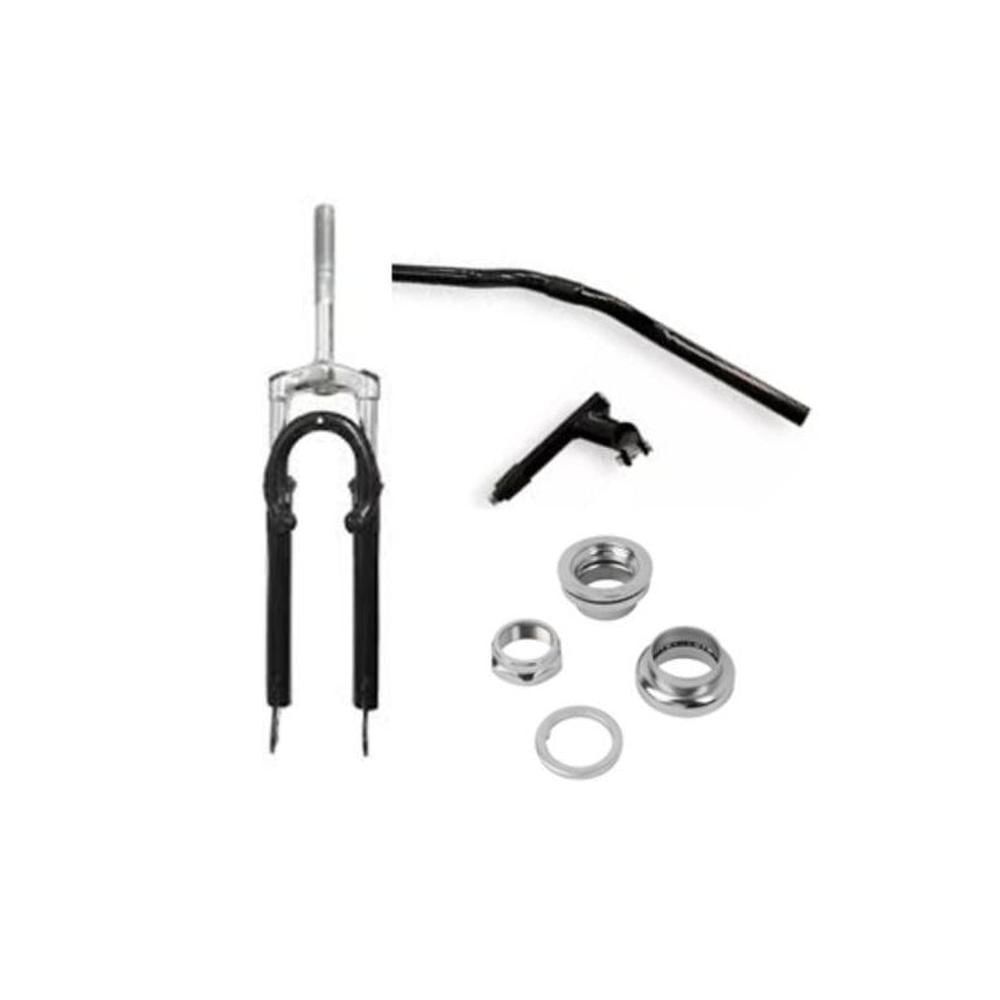 HORQUILLA CON SUSPENSION+TOMON+TAZAS DE HORQUILLA PARA BICI