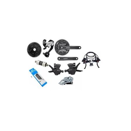 KIT DE TRANSMISION 8X3 SHIMANO ALTUS PARA BICICLETA MTB