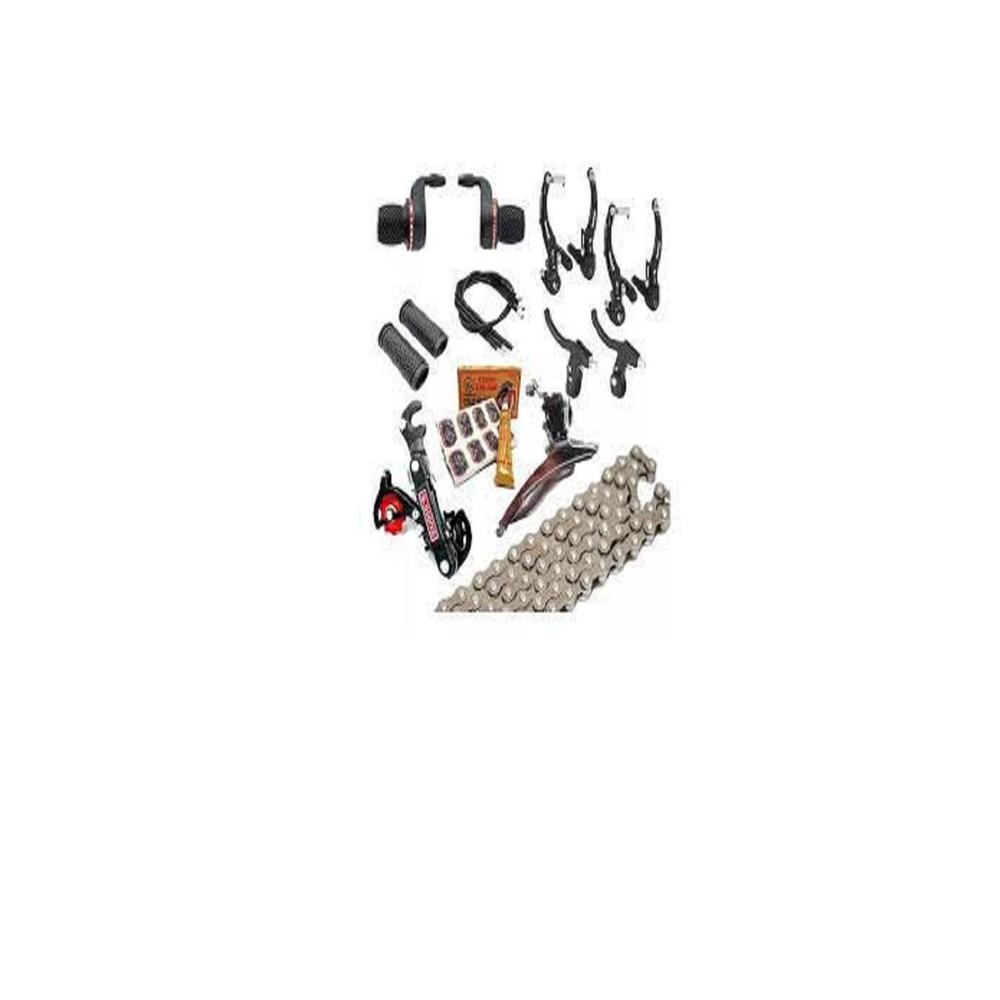KIT DE CAMBIOS COMPLETO GENERICO 7X3 PARA  BICICLETA