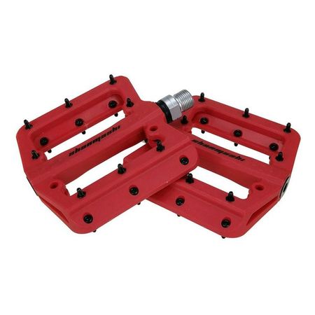 PEDAL DE NYLON SHANMASHI ROJO Negro