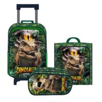 SET MOCHIRUEDA MISSI OFICIO DINOSAURIO T-REX DIN-2-163 Verde