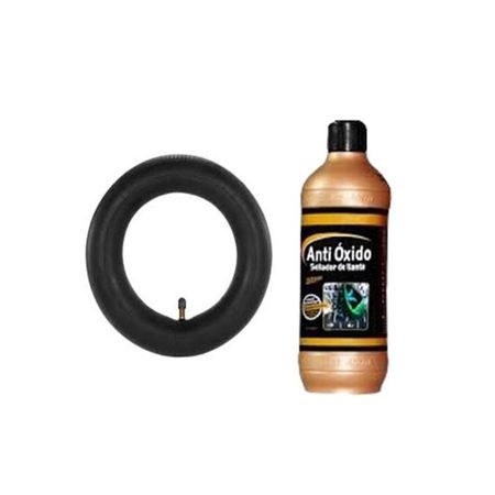 Cámara Aro 16 con Líquido Antipinchazos para bicicleta