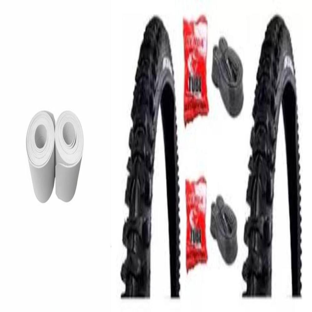 2LLANTAS KENDA+CAMARAS+BANDAS ANTIPINCHAZOS