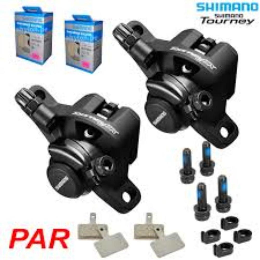 Par Caliper SHIMANO Tourney Frenos De Disco De Bicicleta