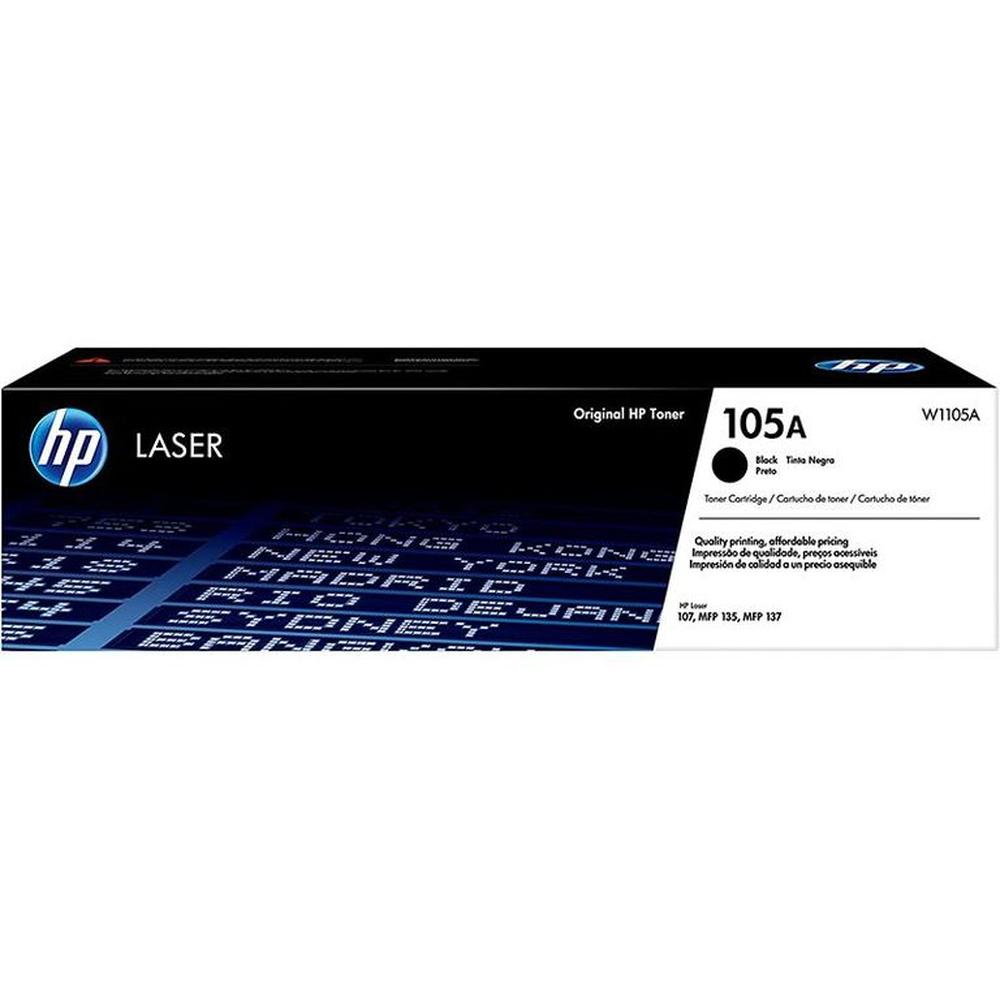 Tóner Hp 105A W1105A Negro 1000 páginas Laserjet